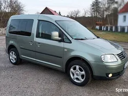 Zielony Używany 2010 VW Caddy Team Minivan | 17 800 zł (Uczciwa cena)