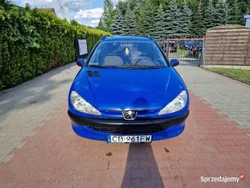 Niebieski Używany 2003 Peugeot 206 Kombi | 3400 zł