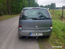 Srebrny Używany 2009 Opel Meriva Minivan | 11 200 zł (Uczciwa cena)