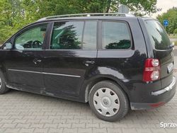 Czarny Używany 2007 VW Touran Minivan | 8900 zł (Dobra cena)