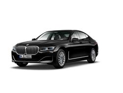 Black sapphire metallic metalizowany Używany 2021 BMW 750 Shadowline Sedan/Limuzyna | 279 900 zł