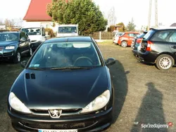 Czarny Używany 2003 Peugeot 206 Hatchback | 2700 zł (Uczciwa cena)