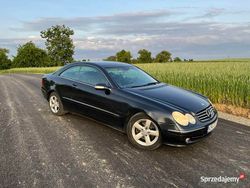 Granatowy Używany 2005 Mercedes CLK270 Coupe | 18 700 zł