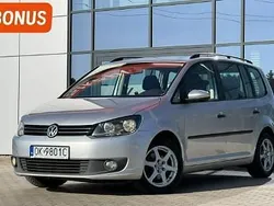 Srebrny Używany 2011 VW Touran Minivan | 23 499 zł (Uczciwa cena)