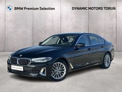 Czarny szafir metalizowany Używany 2021 BMW 520 Luxury Line Sedan/Limuzyna | 159 000 zł (Drogi)