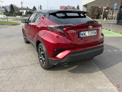 Bordowy Używany 2019 Toyota C-HR SUV | 79 000 zł (Uczciwa cena)