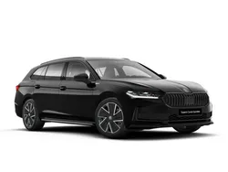 Czerń ebony metalizowany Nowe 2025 Skoda Superb SportLine Kombi | 237 200 zł (Dość drogi)