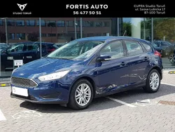 Niebieski ciemny (metalik) Używany 2018 Ford Focus Hatchback | 38 500 zł (Super Cena)