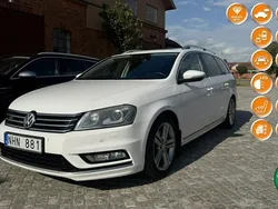 Biały Używany 2013 VW Passat R-line Kombi | 39 777 zł (Dobra cena)