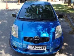 Niebieski Używany 2007 Toyota Yaris Hatchback | 7900 zł (Uczciwa cena)