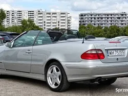 Szary Używany 2000 Mercedes CLK320 Kabriolet | 29 900 zł