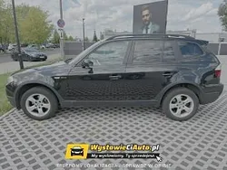 Czarny Używany 2008 BMW X3 SUV | 23 000 zł (Dobra cena)