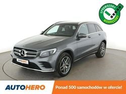 Szary Używany 2017 Mercedes GLC350 AMG line SUV | 95 500 zł