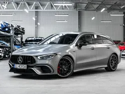 Szary Używany 2021 Mercedes CLA45 AMG AMG Kombi | 242 574 zł (Uczciwa cena)