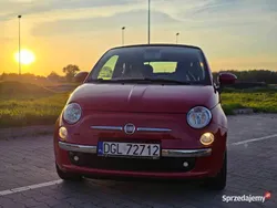 Czerwony Używany 2014 Fiat 500C Kabriolet | 25 500 zł