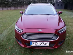 Bordowy Używany 2016 Ford Mondeo Kombi | 41 999 zł (Uczciwa cena)