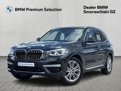 Szary sophisto z brylantowym połyskiem metalizowany Używany 2021 BMW X3 Luxury Line SUV | 159 700 zł (Uczciwa cena)