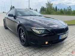 Czarny Używany 2007 BMW 630 Coupe | 58 999 zł
