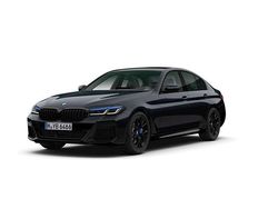 Czarny carbon m metalizowany Używany 2022 BMW 520 Shadowline Sedan/Limuzyna | 184 900 zł (Drogi)
