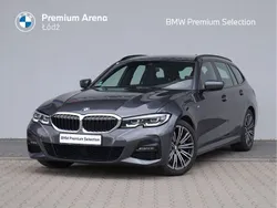Mineral grey metallic metalizowany Używany 2021 BMW 330 Shadowline Kombi | 164 900 zł (Uczciwa cena)