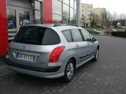 Srebrny Używany 2009 Peugeot 308 Sedan/Limuzyna | 23 900 zł (Drogi)
