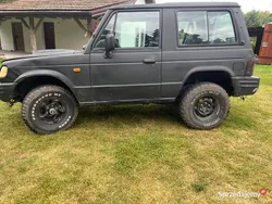 Czarny Używany 1998 Hyundai Galloper SUV | 11 000 zł