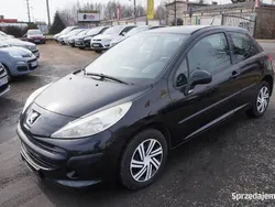 Czarny Używany 2007 Peugeot 207 Hatchback | 9900 zł (Dość drogi)