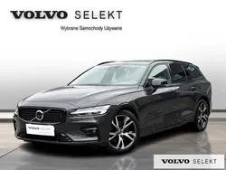 Szary Używany 2024 Volvo V60 Kombi | 169 500 zł (Uczciwa cena)