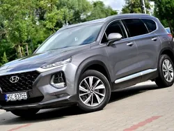 Szary (metalik) Używany 2018 Hyundai Santa Fe SUV | 96 900 zł (Uczciwa cena)