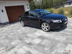 Czarny Używany 2004 Audi A4 Sedan/Limuzyna | 17 500 zł