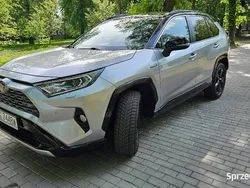 Srebrny Używany 2019 Toyota RAV4 Hybrid SUV | 132 800 zł (Uczciwa cena)