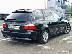 Czarny Używany 2010 BMW 520 | 17 990 zł (Super Cena)