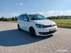 Biały Używany 2014 VW Touran Minivan | 32 700 zł (Dobra cena)