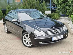 Czarny Używany 2004 Mercedes CLK320 Elegance Coupe | 23 500 zł