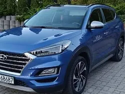 Niebieski Używany 2018 Hyundai Tucson SUV | 82 000 zł (Dość drogi)