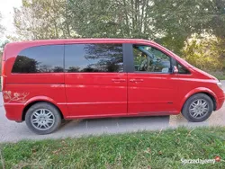 Czerwony Używany 2007 Mercedes Viano Minivan | 28 800 zł