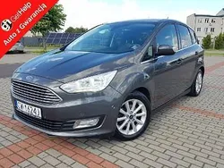 Szary (metalik) Używany 2017 Ford C-MAX Titanium Minivan | 31 900 zł (Dobra cena)