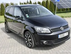 Czarny Używany 2011 VW Touran Minivan | 23 900 zł (Uczciwa cena)