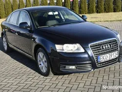 Niebieski ciemny (metalik) Używany 2009 Audi A6 Sedan/Limuzyna | 26 900 zł (Uczciwa cena)