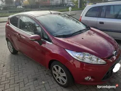 Bordowy Używany 2008 Ford Fiesta Hatchback | 17 500 zł