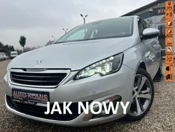 Srebrny Używany 2015 Peugeot 308 Hatchback | 43 500 zł (Uczciwa cena)