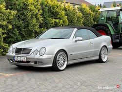Srebrny Używany 2002 Mercedes CLK230 Kabriolet | 44 900 zł