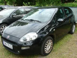 Czarny Używany 2013 Fiat Punto Hatchback | 17 900 zł