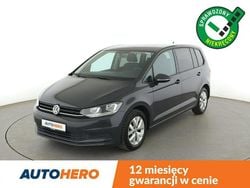 Czarny Używany 2017 VW Touran Minivan | 54 100 zł (Uczciwa cena)