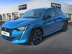 Niebieski Używany 2023 Peugeot e-208 GT Hatchback | 84 900 zł (Uczciwa cena)