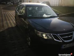 Czarny Używany 2007 Saab 9-3 Kombi | 16 500 zł (Uczciwa cena)