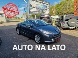 Szary Używany 2007 Peugeot 207 CC Kabriolet | 11 900 zł (Super Cena)