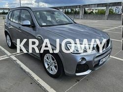 Niebieski Używany 2016 BMW X3 SUV | 82 000 zł (Super Cena)