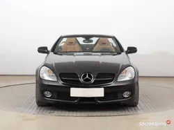 Czarny Używany 2008 Mercedes SLK350 Kabriolet | 62 000 zł