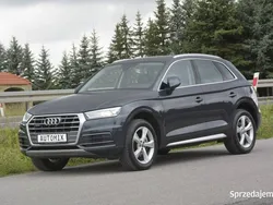 Szary Używany 2017 Audi Q5 Sport SUV | 98 300 zł (Uczciwa cena)